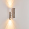 Satava Buiten muurverlichting LED Nikkel mat, 2-lichts