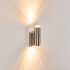 Satava Buiten muurverlichting LED Nikkel mat, 2-lichts