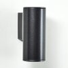 Brachy Buiten muurverlichting LED Zwart, 2-lichts
