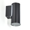 Brachy Buiten muurverlichting LED Zwart, 2-lichts