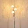 Bernado Staande lamp Nikkel mat, 3-lichts