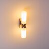 Sundborn Wandlamp Staal geborsteld, 2-lichts
