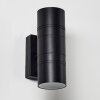 Froslev Buiten muurverlichting LED Zwart, 2-lichts