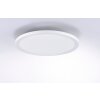 Leuchten-Direkt FLAT Plafondlamp LED Wit, 1-licht, Afstandsbediening