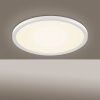 Leuchten-Direkt FLAT Plafondlamp LED Wit, 1-licht, Afstandsbediening
