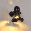 Lichinga Wandlamp Zwart, 1-licht