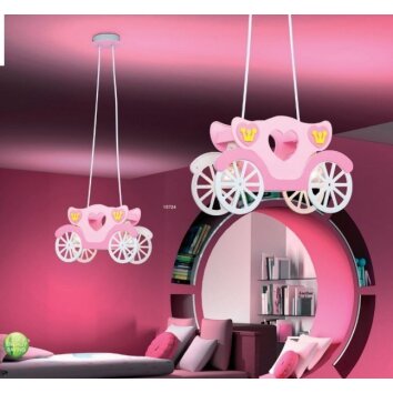 Globo KITA Hanger Kleurrijk, Paars, Roze, 2-lichts