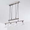 Bamenda Hanglamp Nikkel mat, 4-lichts