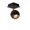 Lucide BINARI Spot LED Zwart, 1-licht