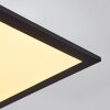 Essaouira Plafondlamp LED Zwart, 1-licht, Afstandsbediening
