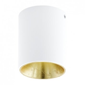Eglo POLASSO Plafondlamp LED Goud, Wit, 1-licht