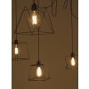 Lutec BROOKLYN Hanglamp Zwart, 6-lichts