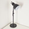 Timola Tafellamp Zwart, 1-licht