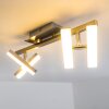 Sakami Plafondlamp LED Nikkel mat, 4-lichts