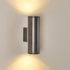 Brachy Buiten muurverlichting LED Antraciet, 2-lichts