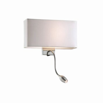 Ideallux HOTEL Muurlamp LED Chroom, 1-licht