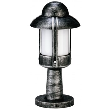 Albert 530 Sokkellamp Zwart, Zilver, 1-licht