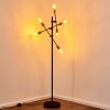 Coppet Staande lamp Zwart-Goud, 6-lichts
