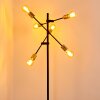 Coppet Staande lamp Zwart-Goud, 6-lichts