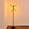 Coppet Staande lamp Zwart-Goud, 6-lichts