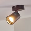 Kullaberg Plafondlamp Zwart, 1-licht
