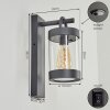 Fulham Buiten muurverlichting Antraciet, 1-licht
