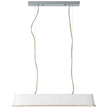 Brilliant Sudo Hanglamp Wit, 4-lichts
