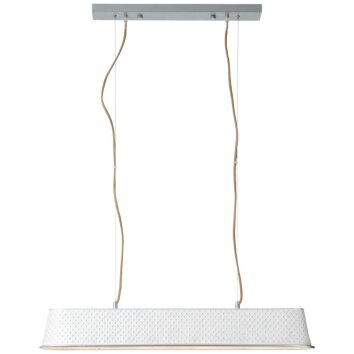Brilliant Sudo Hanglamp Wit, 4-lichts