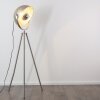 Maloy Staande lamp Chroom, Nikkel mat, 1-licht
