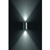 Philips Buxus Buiten muurverlichting LED roestvrij staal, 2-lichts