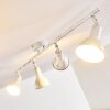 Polmak Plafondlamp Goud, Wit, 4-lichts