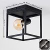 Ryssby Plafondlamp Zwart, 1-licht