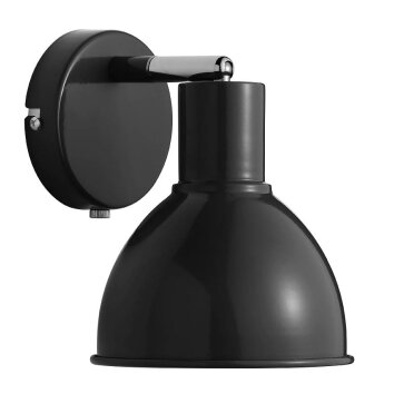 Nordlux POP Muurlamp Zwart, 1-licht