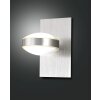 Fabas Luce Mill Muurlamp LED Nikkel mat, 1-licht