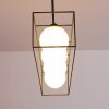 Legano Hanglamp Zwart, Wit, 4-lichts