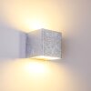 Olbia Muurlamp LED Zilver, 1-licht