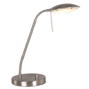 Steinhauer Mexlite Tafellamp LED roestvrij staal, 1-licht