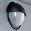 Carano Buiten muurverlichting LED Zwart, 1-licht, Bewegingsmelder