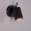 Kullaberg Muurlamp Zwart, 1-licht