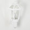 Catigny Buiten muurverlichting Wit, 1-licht, Bewegingsmelder