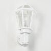 Catigny Buiten muurverlichting Wit, 1-licht, Bewegingsmelder