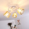 Rieti Plafondlamp Wit, 3-lichts