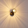 Bolderslev Muurlamp Chroom, Zwart, 1-licht