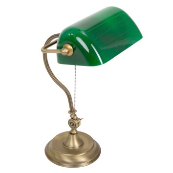 Steinhauer Mexlite Bankierslamp Brons, 1-licht