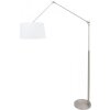 Steinhauer GRAMINEUS Staande lamp roestvrij staal, 1-licht