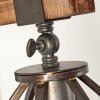 Haervej Wandlamp Hout donker, Zwart, 1-licht