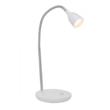 Brilliant Anthony Tafellamp LED Wit, 1-licht