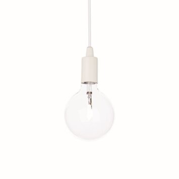 Ideallux EDISON Hanger Wit, 1-licht