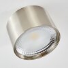 Kristallo Plafondlamp LED Nikkel mat, 1-licht