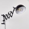 Lasano Wandlamp Zwart, 1-licht